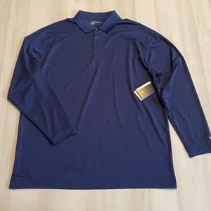 Nike Golf Dri-Fit Polo Shirt Long Sleeve Men's XXL
